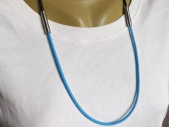 Nerezový přívěšek s larimarem