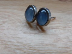 Nerezový přívěšek s larimarem