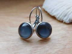 Nerezový přívěšek s larimarem