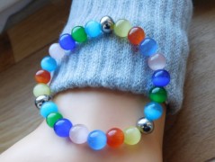 Nerezový přívěšek s larimarem