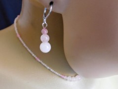 Nerezový přívěšek s larimarem