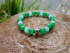 Nerezový přívěšek s larimarem