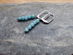 Nerezový přívěšek s larimarem