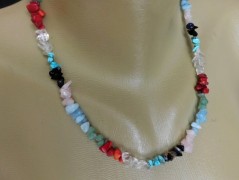 Nerezový přívěšek s larimarem