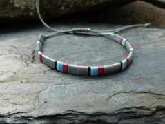 Nerezový přívěšek s larimarem