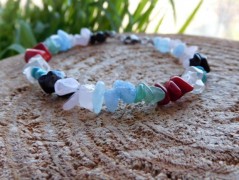 Nerezový přívěšek s larimarem