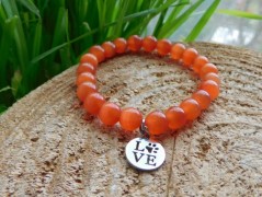 Nerezový přívěšek s larimarem