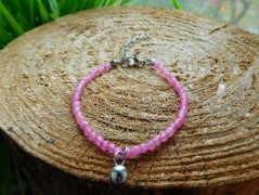 Nerezový přívěšek s larimarem