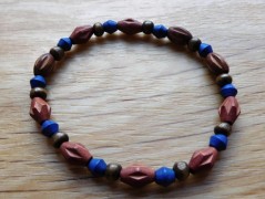 Nerezový přívěšek s larimarem