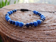 Nerezový přívěšek s larimarem