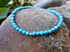 Nerezový přívěšek s larimarem