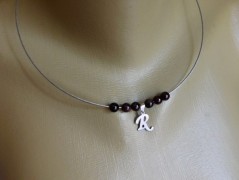 Nerezový přívěšek s larimarem