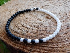 Nerezový přívěšek s larimarem