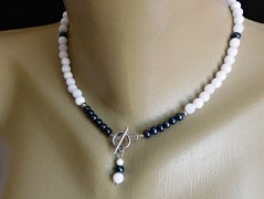 Nerezový přívěšek s larimarem