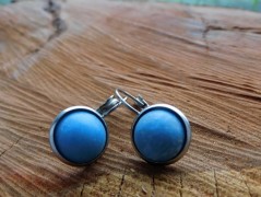 Nerezový přívěšek s larimarem