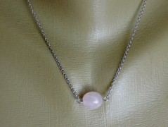 Nerezový přívěšek s larimarem