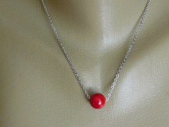 Nerezový přívěšek s larimarem