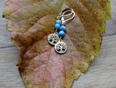 Nerezový přívěšek s larimarem