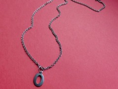 Nerezový přívěšek s larimarem