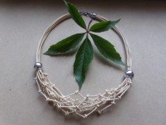 Nerezový přívěšek s larimarem