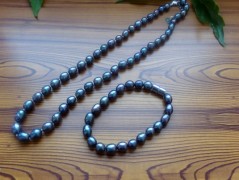 Nerezový přívěšek s larimarem