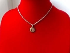 Nerezový přívěšek s larimarem