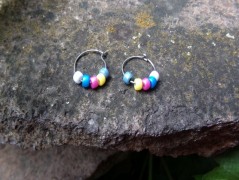 Nerezový přívěšek s larimarem