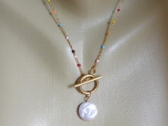 Nerezový přívěšek s larimarem