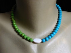 Nerezový přívěšek s larimarem