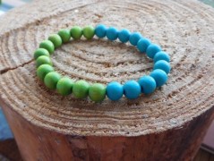 Nerezový přívěšek s larimarem