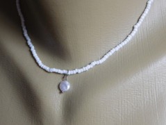 Nerezový přívěšek s larimarem