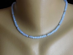 Nerezový přívěšek s larimarem