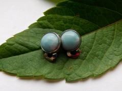 Nerezový přívěšek s larimarem