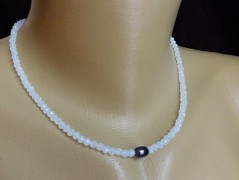 Nerezový přívěšek s larimarem