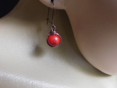 Nerezový přívěšek s larimarem