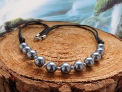 Nerezový přívěšek s larimarem