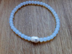 Nerezový přívěšek s larimarem