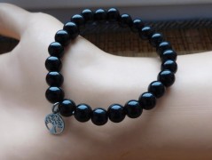 Nerezový přívěšek s larimarem