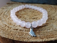 Nerezový přívěšek s larimarem