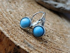 Nerezový přívěšek s larimarem