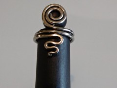 Nerezový přívěšek s larimarem