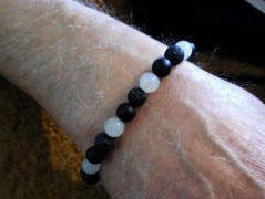 Nerezový přívěšek s larimarem