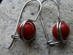 Nerezový přívěšek s larimarem