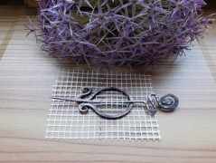 Nerezový přívěšek s larimarem