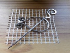 Nerezový přívěšek s larimarem