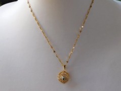 Nerezový přívěšek s larimarem