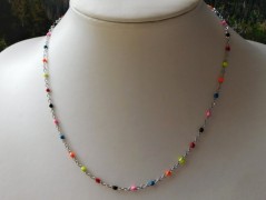 Nerezový přívěšek s larimarem