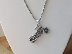 Nerezový přívěšek s larimarem