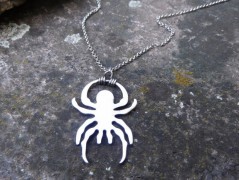 Nerezový přívěšek s larimarem