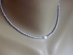 Nerezový přívěšek s larimarem